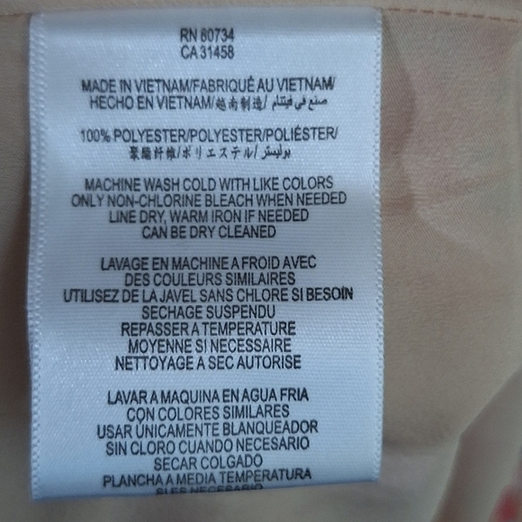 BCBG Generation Floral Spaghetti Mini Ruffle Dress SZ XS - Picture 6 of 7